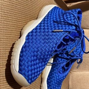 I am selling these blue air Jordan’s! they look like they are brand new.